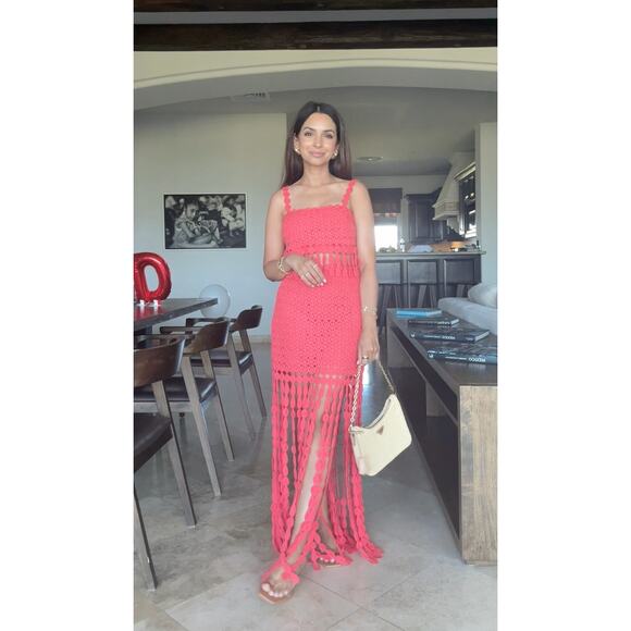 SAYLOR Elie Dress in Poppy - Picture 5 of 13